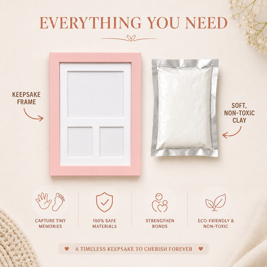 Tiny Imprints™ Baby Handprint & Footprint Keepsake Kit