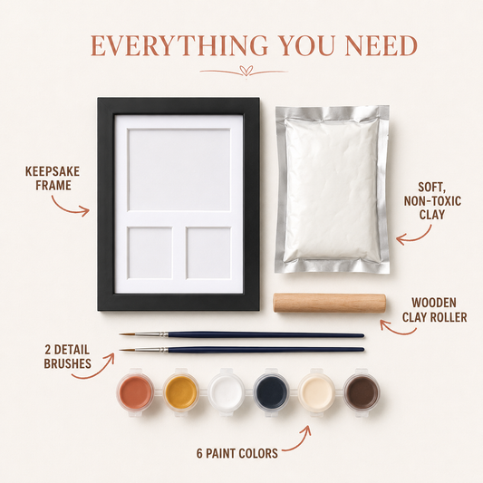 Tiny Imprints™ Baby Handprint & Footprint Keepsake Kit