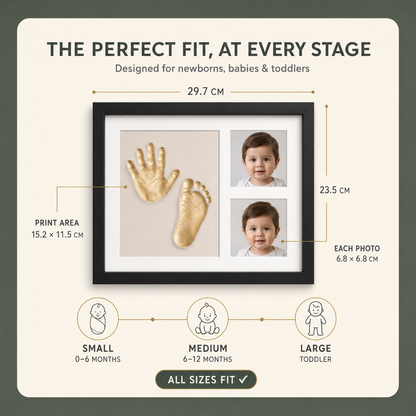 Tiny Imprints™ Baby Handprint & Footprint Keepsake Kit